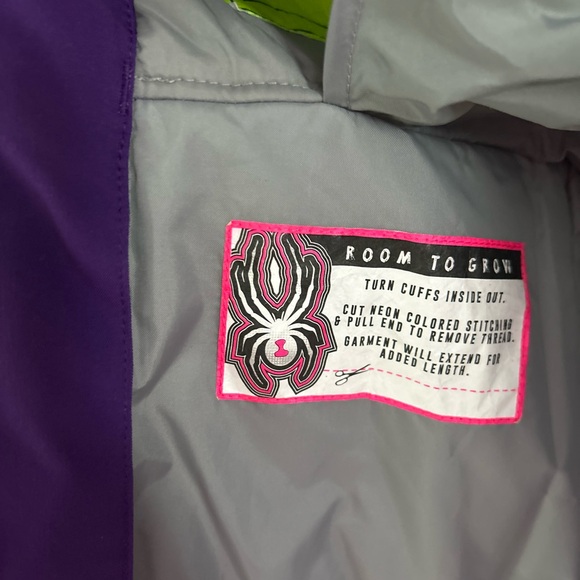 Spyder Bitsy Claire Girl’s Ski Jacket and Snow Pants Set Size 5 EUC - Picture 4 of 6